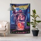 Megadeth Thrash Metal Band Flag Banner Tapestry Fabric Wall Art Hang Decor 3x5ft
