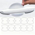 -pack Car Door Handle Protector Film  Clear Anti-scratch Door Bowl Guards  10
