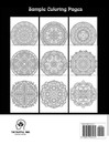 Lot Of 2 Adult Coloring Books  125 Mandalas   100 Amazing Patterns New