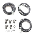 Transmission Cooler Hose Line Fitting Kit Fits Gm Chevy Gmc 6 6l Duramax 06-2010