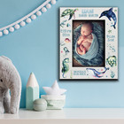 Personalize-baby Picture Frame-birth Announcement-baby Name Frame-sea Animals