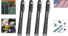 Ultra-portable Aluminum Led Flashlights - 4 Pack With 2aaa Batteries Included