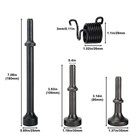 4pcs Smoothing Pneumatic Air Hammer Pneumatic Chisel Bit Set