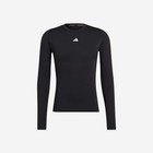 Adidas Tech Fit Training Long Sleeve T-shirt Black - Kr Sizing