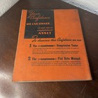 Trinidad Co 1934 The Hastings Automotive Service Shop Piston Rings Spec Book