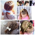 Baby Hair Ties For Girls - 200pcs Small 1  Elastic Toddler Hair Ties Color A