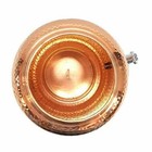 Pure Copper Water Dispenser Hammered Pitcher Tumbler Matka Drinking Storage Tank