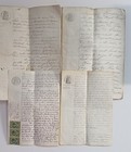 Rare French Civil Documents 1868 To 1890 Law Dispute Legal Fines Southern France