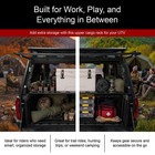 Tusk Cargo Rack Regular Black Powder Coated For Polaris Xpedittion Models