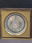 Vintage Taylor Co  Thermometer Barometer Humidity Weather Station Wood Case