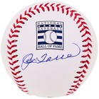 Joe Torre Autographed Hof Logo Mlb Baseball Yankees Beckett Witness 210821