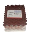 200pcs Blood Collection Red Rubber Top No Additives 16x100mm 10ml exp 09 25