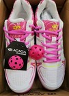 Acacia Unisex Dinkshot Pickleball Shoes  Pink white  9 5 Men 11 Women New 31-295
