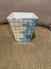Vtg Nc Wyeth National Geographic Hemispheres World Map Pottery Planter  - New