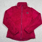 The North Face Women   s Fleece Osito Jacket Pink Size Medium Full Zip Outdoor