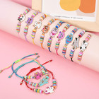 12 Pcs Bracelets Girls Kids Toddler Play Jewelry Cute Animal Cat Charm Bracelet