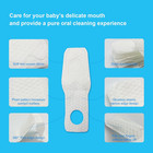 Baby Tongue Cleaner Newborn Finger Toothbrush  42 Count Disposable Wet And Dry U