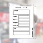 Versa-tags 250 Key Tags Plus 100 Kleer-bak Window Stock Stickers White-gray