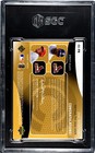 2005 Upper Deck Reflections Cut cloth Albert Pujols  Scott Rolen  225 Sgc 9 Mint