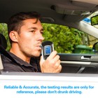 Digital Lcd Police Breath Breathalyzer Test Alcohol Tester Analyzer Detector