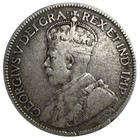 1917 C Newfoundland  Canada 25 Cents Silver Coin Na307