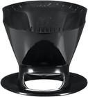 Melitta Filter Coffee Maker  Single Cup Pour-over Brewer  1 Count  Black