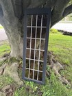Antique Tudor Stained Glass Door  Unique Leadwork Bubbly Glass  21  By 60 