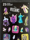  free Ship   Disney Villains 25 Piece Sticker Sheet Maleficent Ursula Jafar Scar