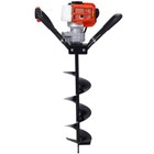 Gas Power Post Hole Digger Fence Planting Soil Earth Auger W  4  8  10  12  Bits