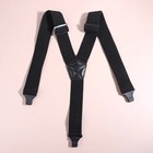 Buyless Fashion Heavy Duty Suspender Men Women Adjustable Straps  X Back Elastic