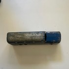 Greyhound Lines Vintage Toy Bus Blue   Silver Diecast Metal Vehicle