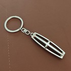 Keychain Lincoln Metal Stainless Steel Genuine Oem Car Logo Classic Giftbox Gift