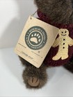 Vtg Boyds Ginger Snap Teddy Bear Plush Gingerbread Sweater 8  W  Tags Jointed
