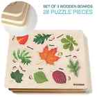 Quokka Wooden Puzzles For Toddlers 2-4 - Wood Educational Baby Game 12-18 Months