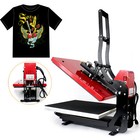 16 X 20 In Heavy Duty Heat Press Machine With Semi-auto Open Magnet Base Us