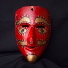 Mexican Dance Mask  Santiago Or Santiaguero Mask  Mexican Folk Art