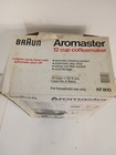 Vintage 90s Braun Aromaster 12 Cup Coffeemaker Kf 800 New Open Damaged Box