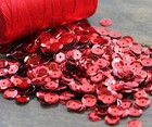 Loose Cup Sequins - Metallic - 720 pack - 4mm   6mm 24 Colors - Threadart