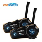 2x Fx8 Pro Motorcycle Helmet Bluetooth Intercom Headset 10 Riders Communication