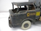 Vintage 1960s Marx Pressed Steel Powerhouse Cement Mix Transit Truck - For Parts