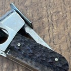 Antique German Deer Horn Stag Cigar Cutter Pfeilring Solingen Germany 5610