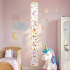 Baby Growth Height Chart Handing Ruler Wall Decor For   Canvas Removable Heig   