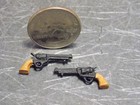 Dollhouse Miniature Metal Western Guns Pistols 1 12 Scale Z124 Dollys Gallery