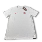 Nwt Nike Dri-fit Ohio State Buckeyes Light Gray On-field Sideline Shirt Mens Sm