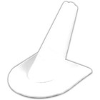 3 White Faux Leather Ring Finger Display Jewelry