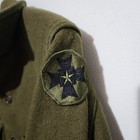 Vintage Korean War M1951 Wool Field Shirt Og-108 65th Inf Div Patch Men s Medium