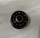 Black Color Aluminum Spool   12 Holes For Abu Cardinal 3  33   Zebco 3 Reel 