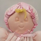 Vintage Eden My First Doll Pink Velour Terry Cloth Plush Sleeping Baby Lovey Toy