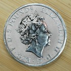 2018 Gb 2 Oz Silver Queens Beasts Unicorn Of Scotland Exact Coin Pictured