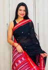 Odisha Handloom Brand New Wedding Cotton Saree For Women     T - Handmade In India